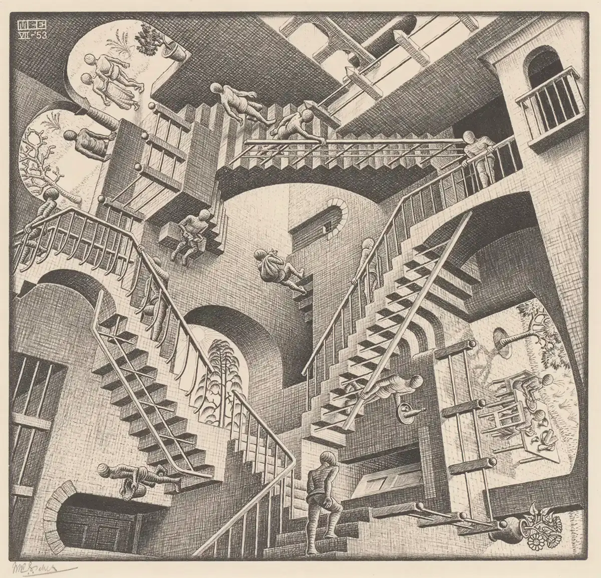 Escher: Relativity